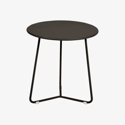 Made in Design Cocotte End table metal brown / Stool - Ø 34 x H 36 cm - Fermob