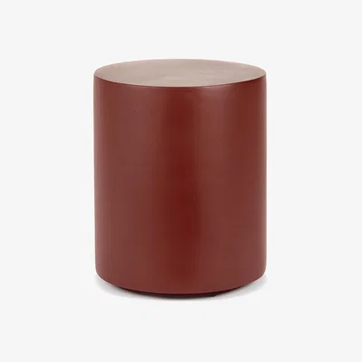 Made in Design Pawn End table - / Stool - Ø 30 x H 36 cm - Polyester fibre by Serax Red
