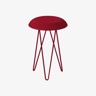 Made in Design Meduse End table - Ø 30 x H 44 cm by Casamania Red