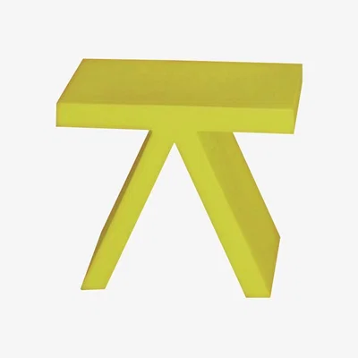 Made in Design Toy End table by Slide Yellow