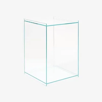 Made in Design Rivet Box End table glass transparent - Frama