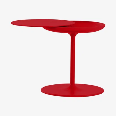 Made in Design Toi End table - Ø 42 - H 50 cm by Zanotta Red