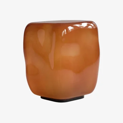 Made in Design Ishi Mini End table glass orange / 31 x 31 x H 38.5 cm - 101 COPENHAGEN