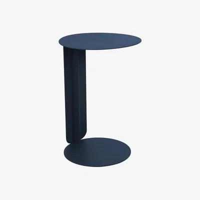 Made in Design Bebop End table metal blue / Ø 40 x H 60 cm - Fermob