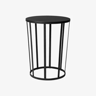 Made in Design Hollo End table - / Stool - H 44 cm by Petite Friture Black