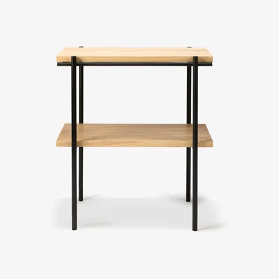 Made in Design Rise End table - / Solid oak & metal - 50 x 30 cm by Ethnicraft Natural wood