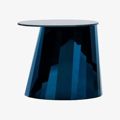 Made in Design Pli End table - 42 x 53 cm x H 48 cm by ClassiCon Blue