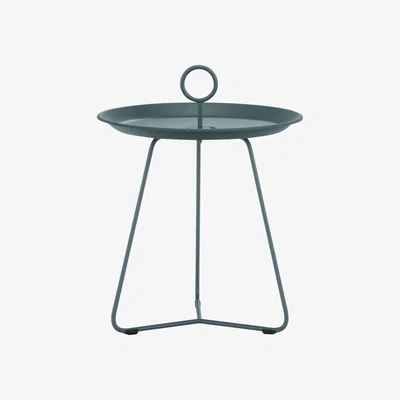 Made in Design Eyelet Small End table - / Ø 45 x H 46.5 cm - Metal by Houe Green