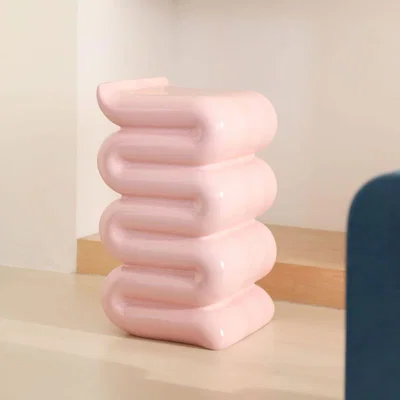 Made in Design Whip End table composite material pink / 34 x 34 x H 62 cm - & klevering