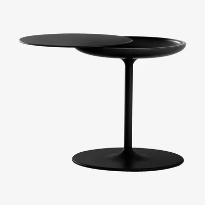 Made in Design Toi End table - Ø 42 - H 50 cm by Zanotta Black