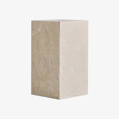 Made in Design Podium Medio End table stone white / 30 x 30 x H 55 cm - 101 COPENHAGEN