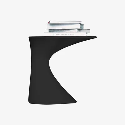 Made in Design Tod End table by Zanotta Black