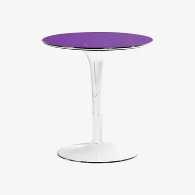 Made in Design Tip Top End table by Kartell Purple
