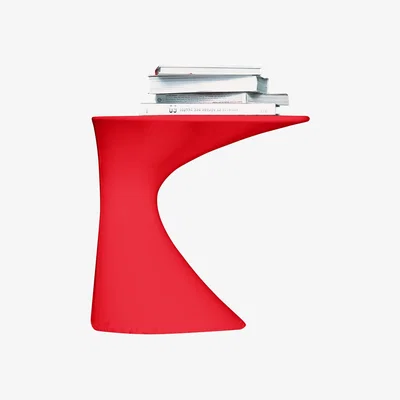 Made in Design Tod End table by Zanotta Red