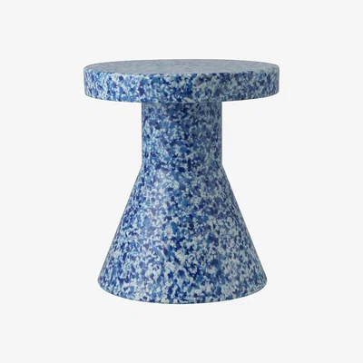 Made in Design End table Bit Cone plastic material / Side table - 100% recycled plastic / Ø 36 cm - Normann Copenhagen