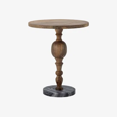 Made in Design Pierre End table wood brown / Ø 45 x H 55 cm - Bloomingville