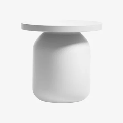 Made in Design Juju End table - Stool by Serralunga White