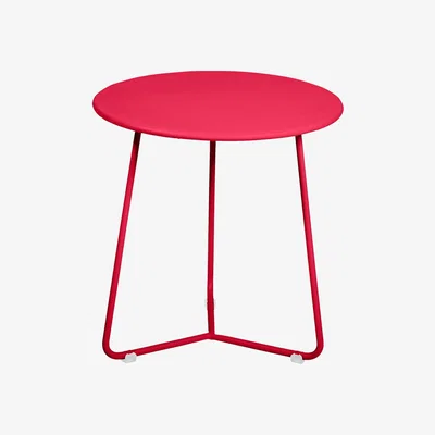 Made in Design Cocotte End table - / Stool - Ø 34 x H 36 cm by Fermob Pink