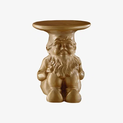 Made in Design Gnome Napoléon End table by Kartell Gold