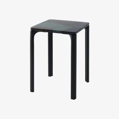 Made in Design Smash End table marble green / 35 x 35 x H 50 cm - Tom Dixon