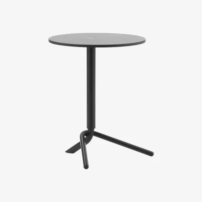 Made in Design Lift End table wood black / Adjustable height 56.5 to 74 cm - Normann Copenhagen