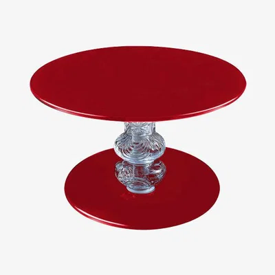 Made in Design Calice End table by Glas Italia Red