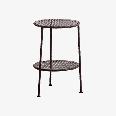 Made in Design Work is Over End table - Metal - Ø 37 cm by Diesel with Moroso Copper