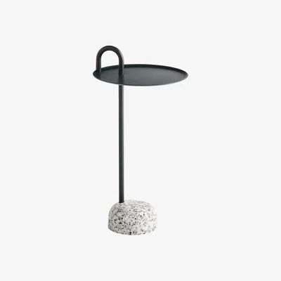 Made in Design Bowler End table - / Metal & granite by Hay Green