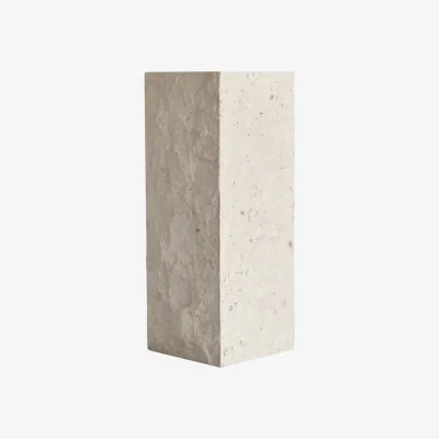 Made in Design Podium Maxi End table stone white / 30 x 30 x H 80 cm - 101 COPENHAGEN