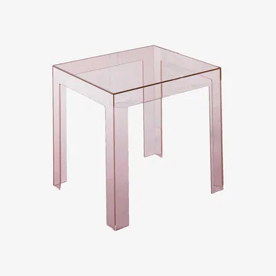 Made in Design Jolly End table by Kartell Pink