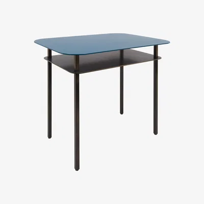 Made in Design Kara End table - Bedside table - 60 x 44 cm by Maison Sarah Lavoine Blue/Black