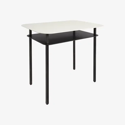 Made in Design Kara End table - Bedside table - 60 x 44 cm by Maison Sarah Lavoine Black/Beige