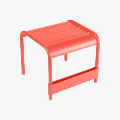 Made in Design Luxembourg End table by Fermob Red