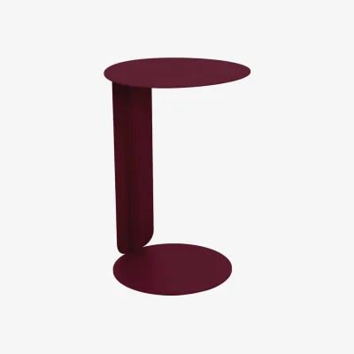 Made in Design Bebop End table metal red / Ø 40 x H 60 cm - Fermob