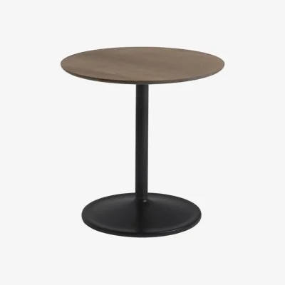 Made in Design Soft End table natural wood / Ø 48 x H 48 cm - Solid oak - Muuto