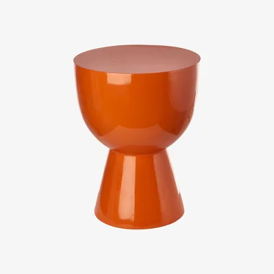 Made in Design Tam Tam End table - / Lacquered plastic by Pols Potten Orange