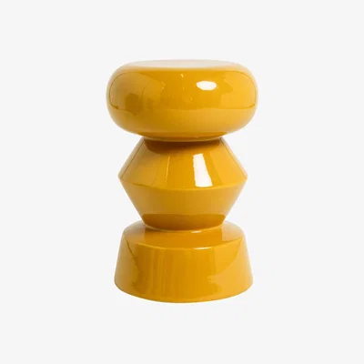 Made in Design Totême End table ceramic yellow / MID 25th Anniversary Limited Edition - Made in design Editions