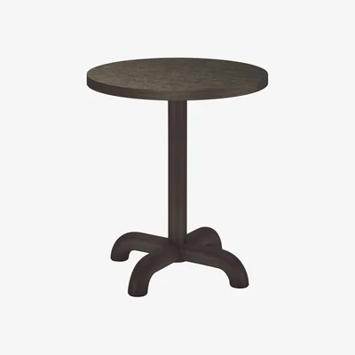 Made in Design Unify End table - / Ø 40 cm - Oak by Petite Friture Grey