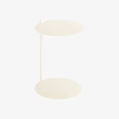 Made in Design Ande End table metal beige / Ø 40 x H 55 cm - NOO.MA