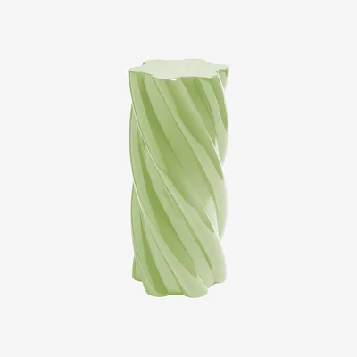Made in Design End table Marshmallow plastic material / Ø 25 x H 55 cm - Fibreglass - & klevering