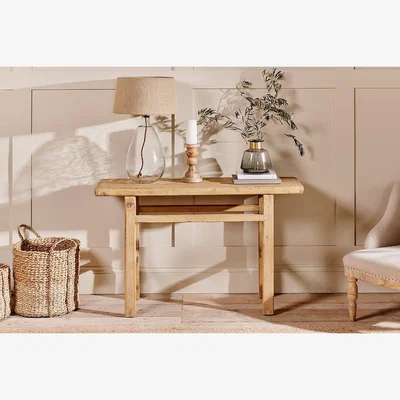Nkuku Nkuku Serpur Reclaimed Pine Console Table | Tables | Natural