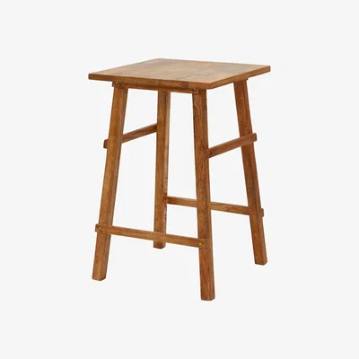 Nordic Nest Laddi side table 32x32 cm Antique brown