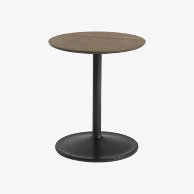 Nordic Nest Soft sidetable 48 cm Solid smoked oak-black