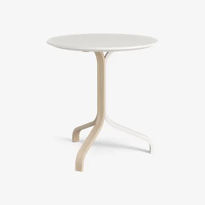 Nordic Nest Swedese Lamino Duality table 49 cm White washed