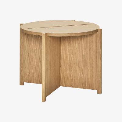 Nordic Nest Hübsch Dash side table Ø55 cm Nature