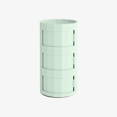 Nordic Nest HAY Facet Cabinet 30 side table Soft mint