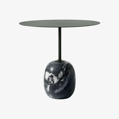 Nordic Nest &Tradition Lato LN9 side table Deep green-verde grigio 40x50x45 cm