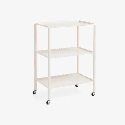 Nordic Nest HAY Arcs Trolley High Eggshell