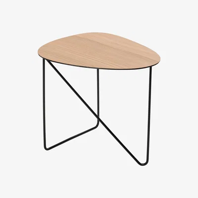 Nordic Nest LIND DNA Curve side table M oak