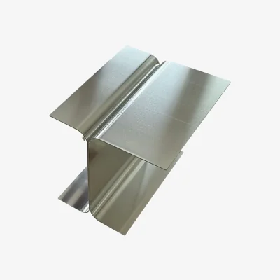 Nordic Nest Tinted Luce side table Aluminium